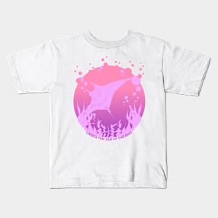 Under the sea of dreams Kids T-Shirt